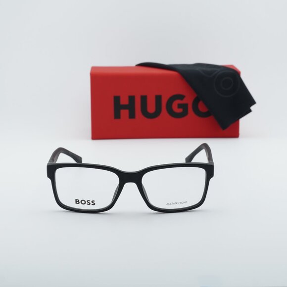 Hugo Boss BOSS 0831/IT 0DL5 00 Rectangle Eyeglasses 55mm – Matte Black - Picture 3 of 9